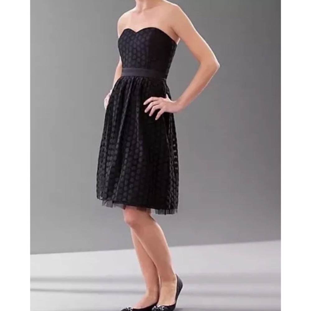 White House Black Market Polka Dot Party Dress